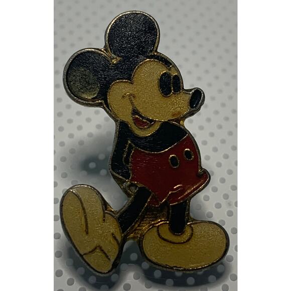 Rare Vintage Mickey Mouse pinback - Picture 4 of 4